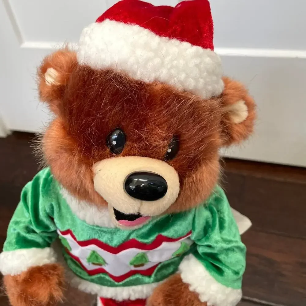 Vintage Gemmy Christmas Bear Shake your Booty 2005 Sound Dance Animated READ